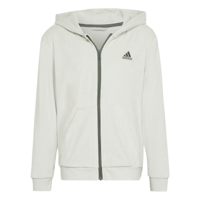 adidas Trainingsjacke Lounge Velour linengrün Mädchen